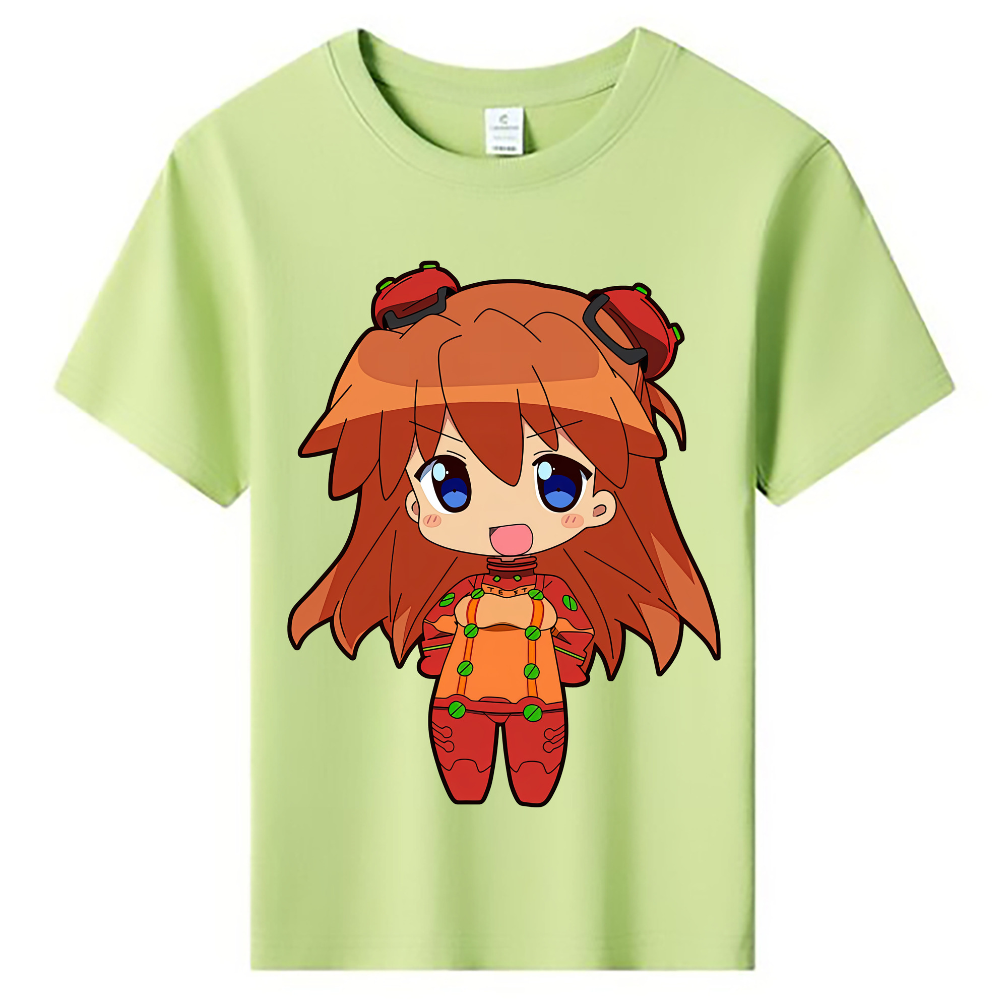 （画像用） EVA 新世紀エヴァンゲリオン 綿100％キッズTシャツ（フロントプリント）